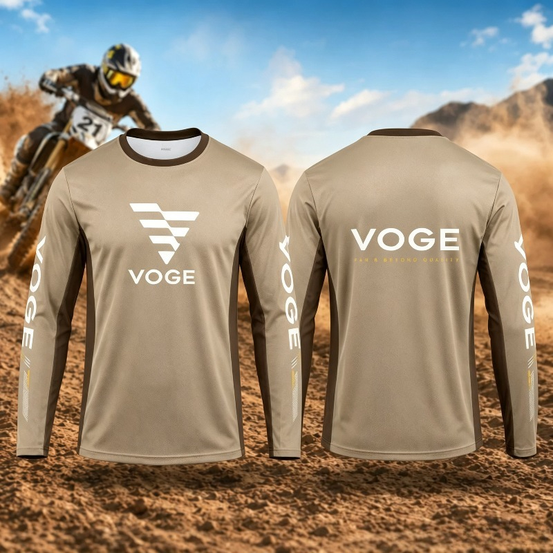 新作ユニセックスバイクライディング長袖Tシャツ VOGE 3 - Outdoor Adventure Outfit のレビューと価格