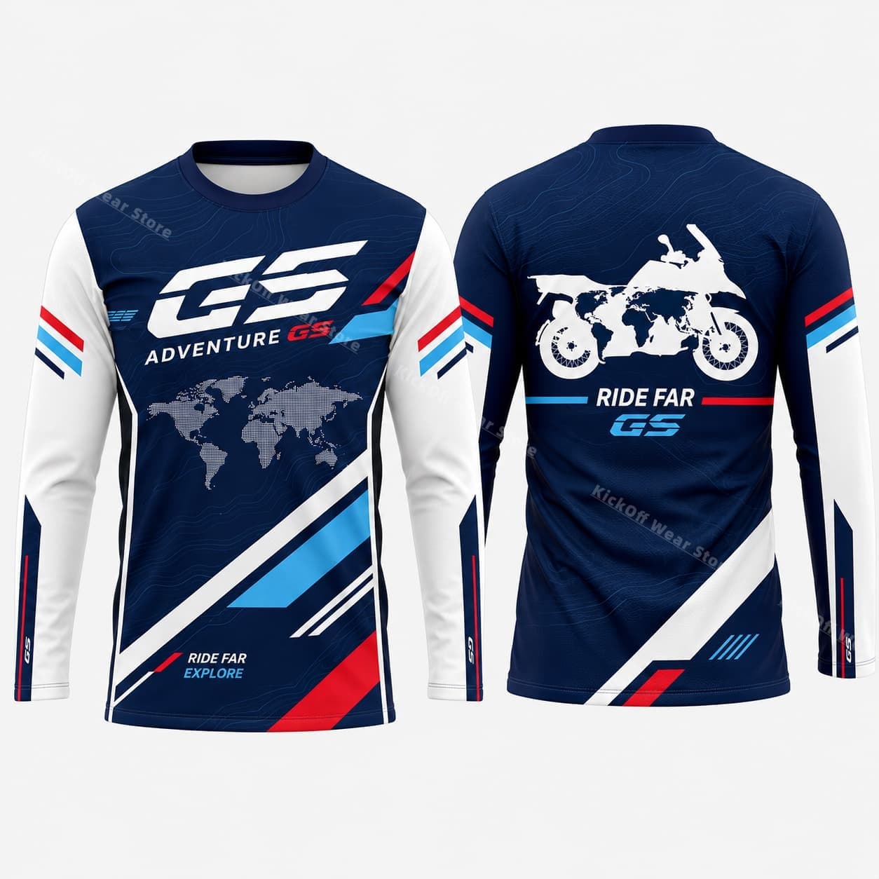 GSアドベンチャー メンズTシャツ モーターサイクルジャージ - Outdoor Adventure Outfit のレビューと価格