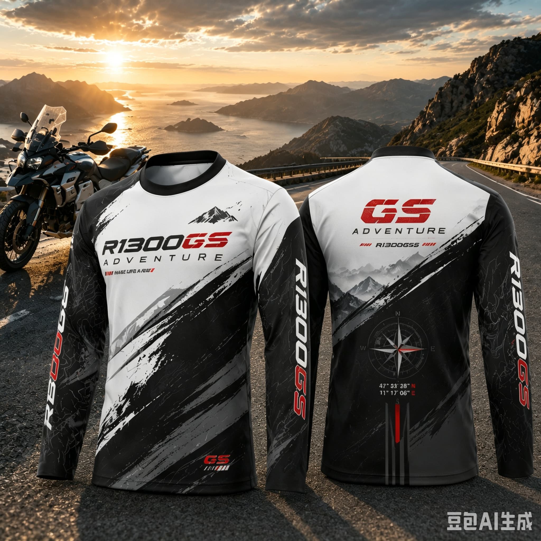 モトラッドGSアドベンチャーモーターサイクル長袖シャツ 通気 - Outdoor Adventure Sports のレビューと価格