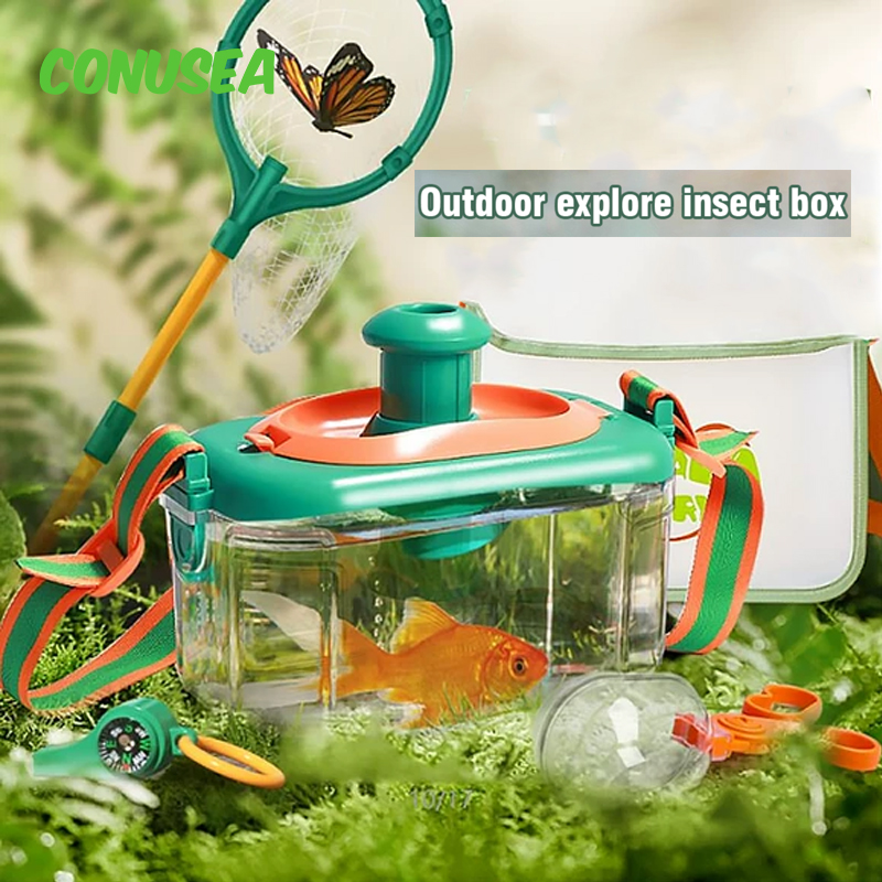 子供向けの昆虫・蝶捕獲セット。屋外での遊びや、教育的な冒険、 - Outdoor Adventure Kit For Kids のレビューと価格