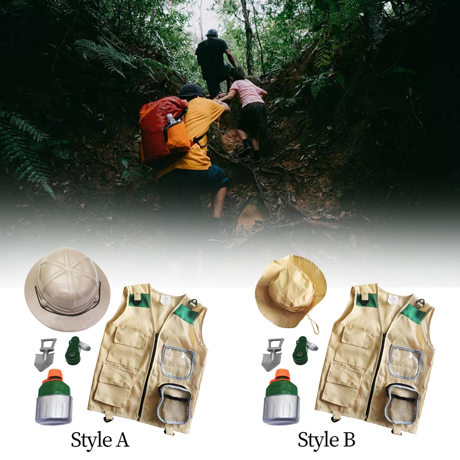 アウトドアアドベンチャーキット、知育玩具、裏庭用コスチューム - Outdoor Adventure Kit For Kids のレビューと価格