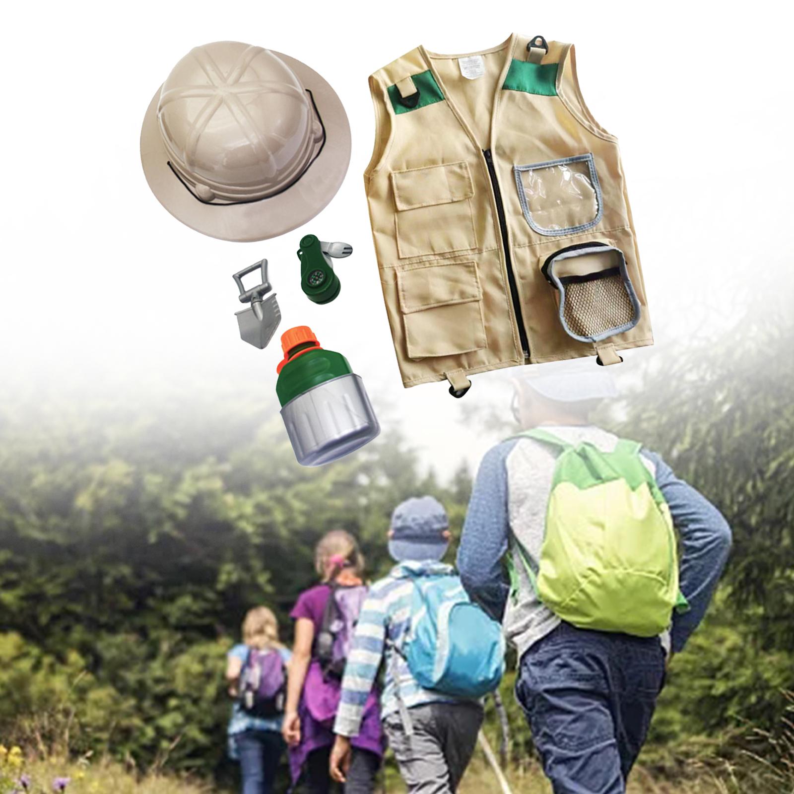 アウトドアアドベンチャーキット、知育玩具、裏庭用コスチューム - Outdoor Adventure Kit For Kids のレビューと価格