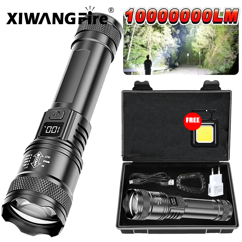 超高輝度 LED 懐中電灯 2000LM Type-C 充電 - Outdoor Adventure Trips のレビューと価格